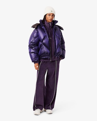 Women's Trim Accent Velour Sweatpants