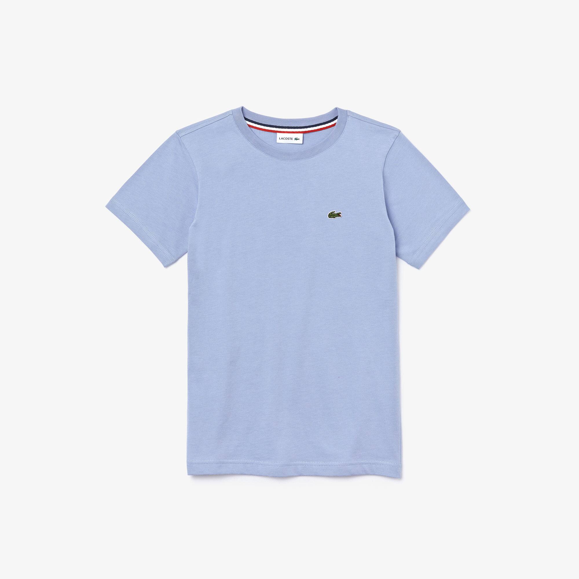 Lacoste Boys' Crew Neck Cotton Jersey Tshirt 193869163648