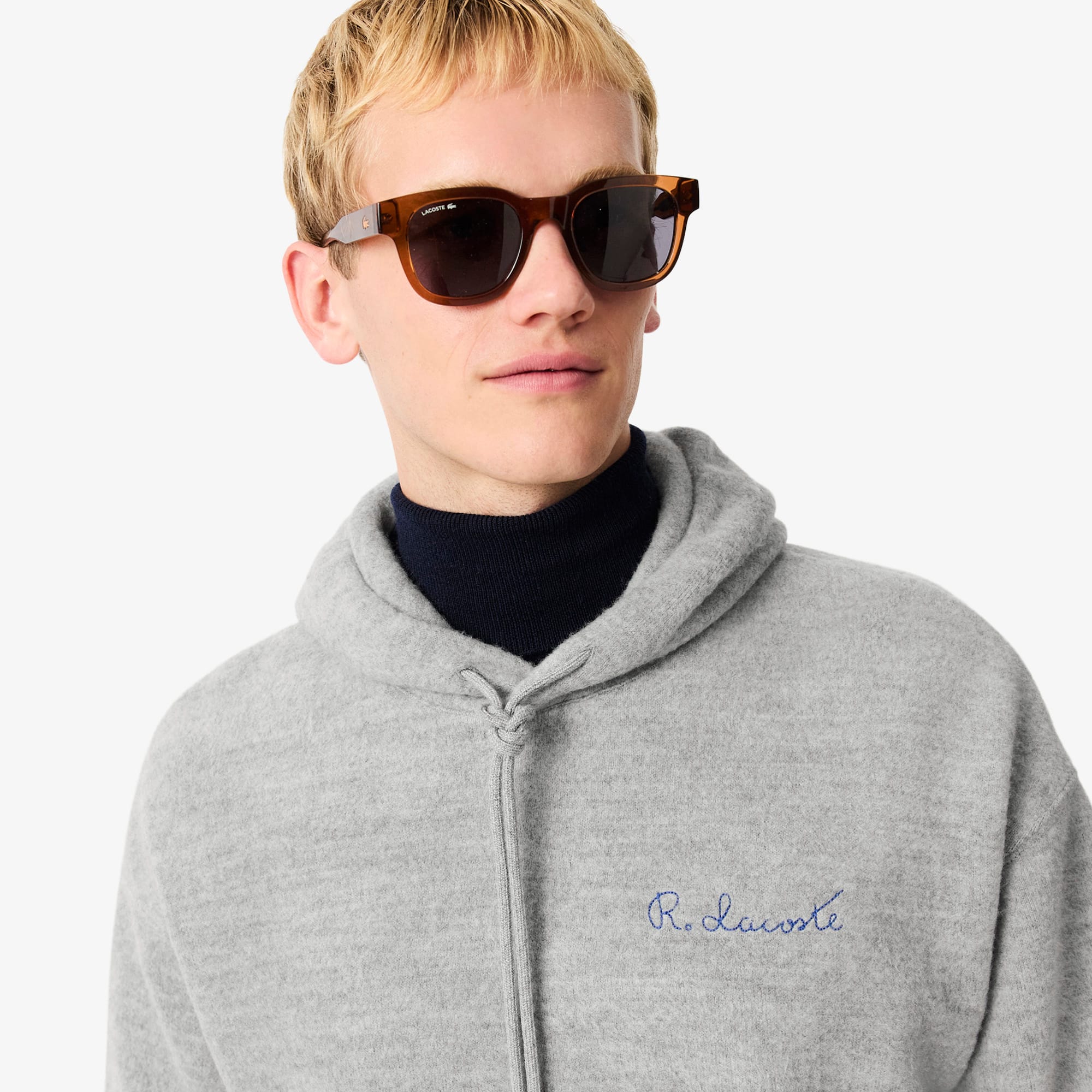 Men's Embroidered Signature Hoodie - Sweaters & Sweatshirts - New