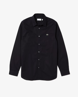 Men's Slim Fit Stretch Cotton Poplin Shirt