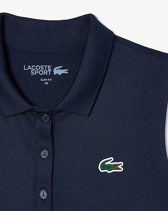 Women's Slim Fit UV Protect Stretch Golf Polo