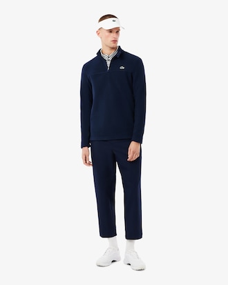 Men's Polar Fleece Quarter-Zip Golf Top