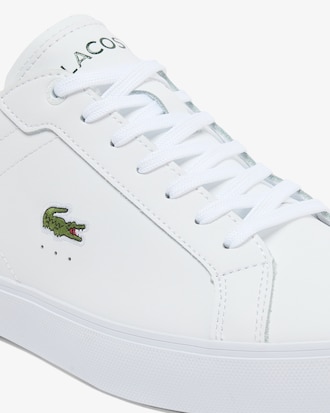 Men's Powercourt Graphic Leather Sneakers