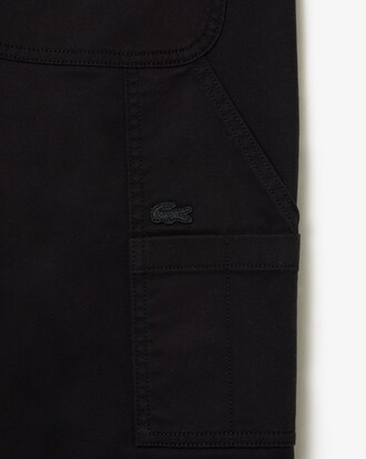 Pantalon cargo homme straight fit en twill de coton