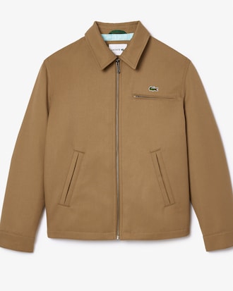 Men's Short Padded Twill Jacket