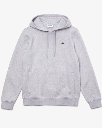 Sweatshirt &agrave; capuche Lacoste SPORT en molleton uni