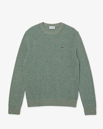 Su&eacute;ter de punto t&eacute;rmico con cuello redondo para hombre