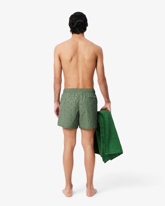 Traje de ba&ntilde;o con estampado de cocodrilo para hombre