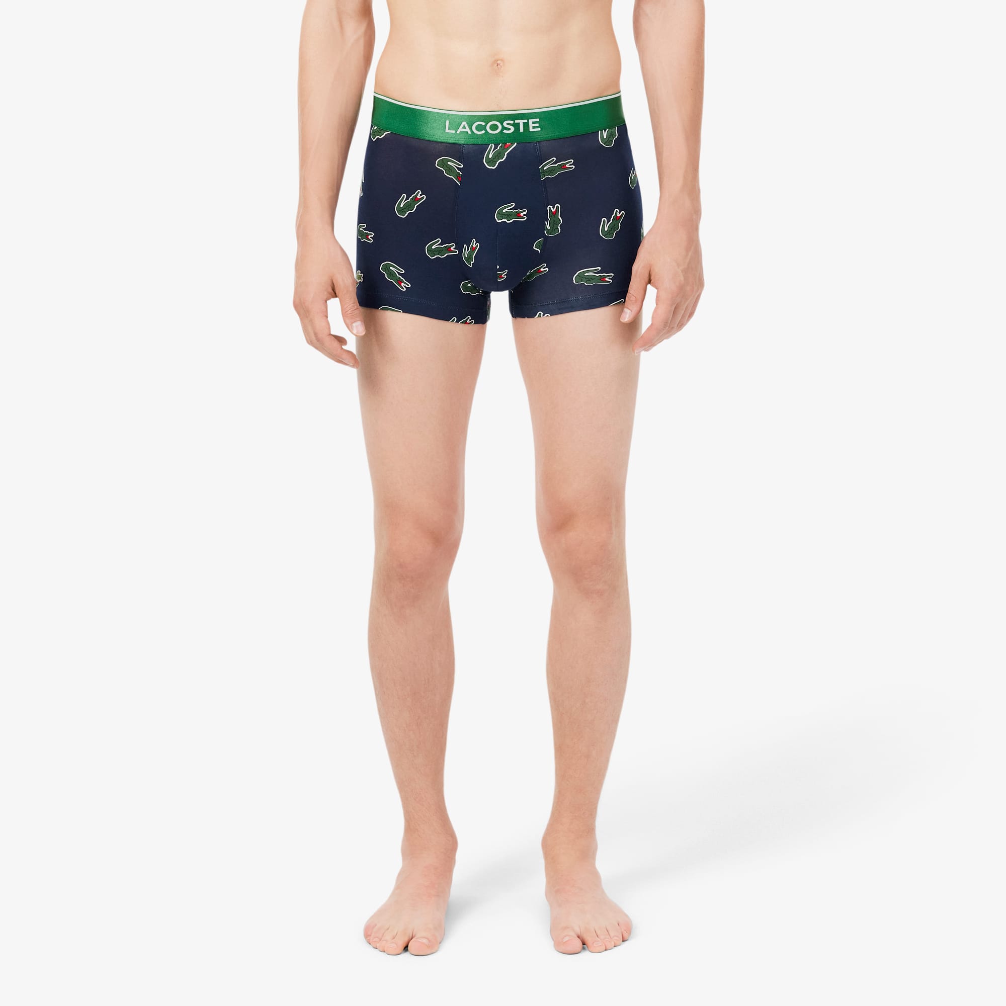 3-Pack Crocodile Print Trunks
