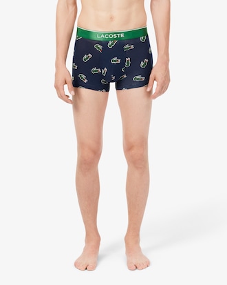 3-Pack Crocodile Print Trunks
