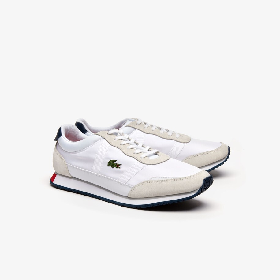 Sneakers Partner Retro homme en textile et suède Baskets en cuir et