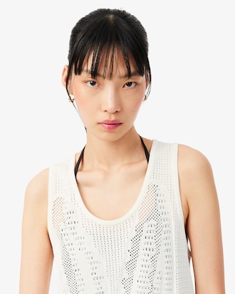 Mesh Crochet Tank Top