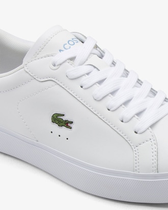 Women's Powercourt Graphic Leather Sneakers