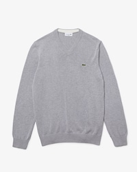 Men's Cotton V-Neck Sweater
