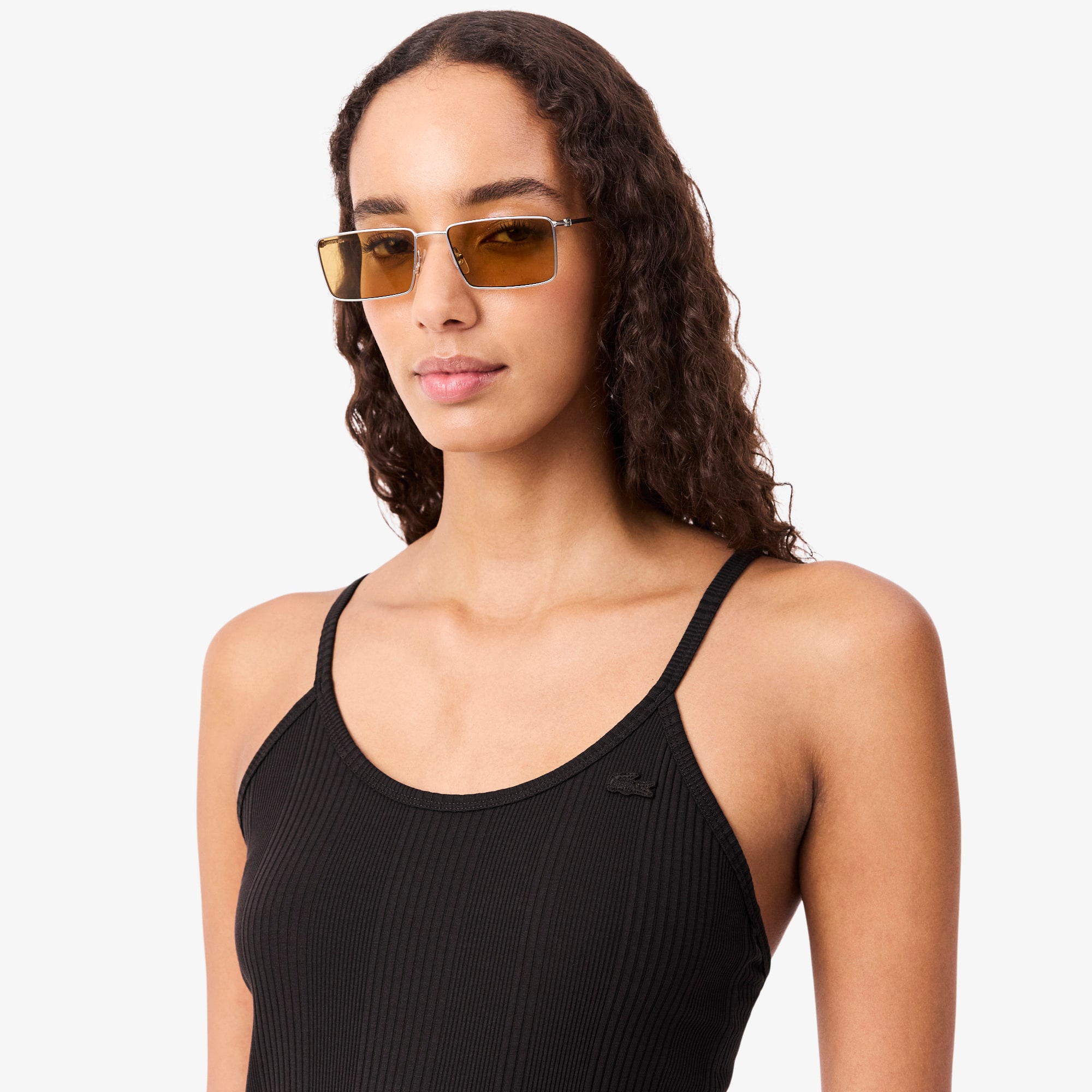 Ribbed Cotton Strappy Maxi Dress