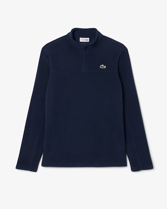 Men's Polar Fleece Quarter-Zip Golf Top