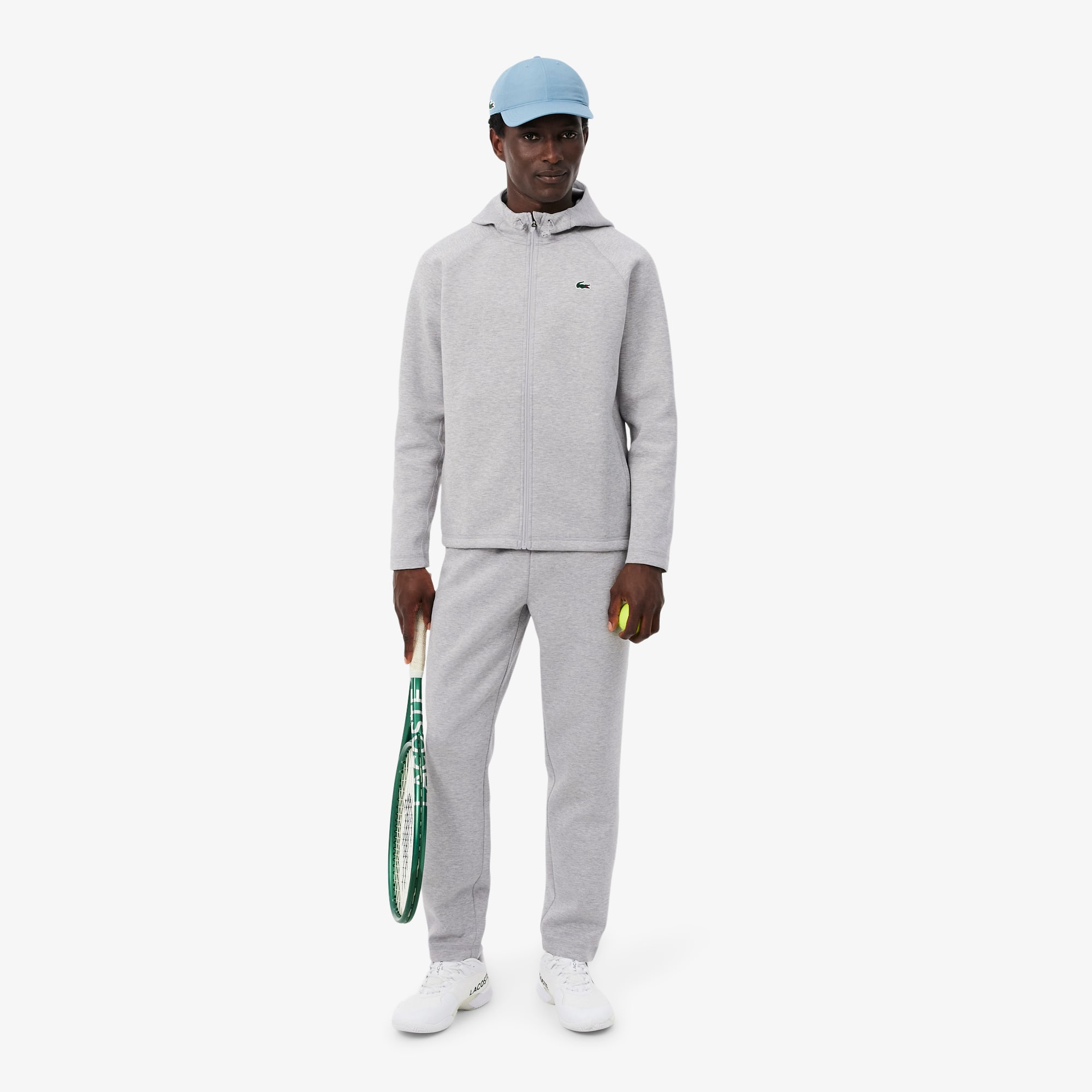 LACOSTE セイリングボンディングスウェットパーカ グレー LACOSTE セイリングボンディングスウェットパーカ グレー Yahoo