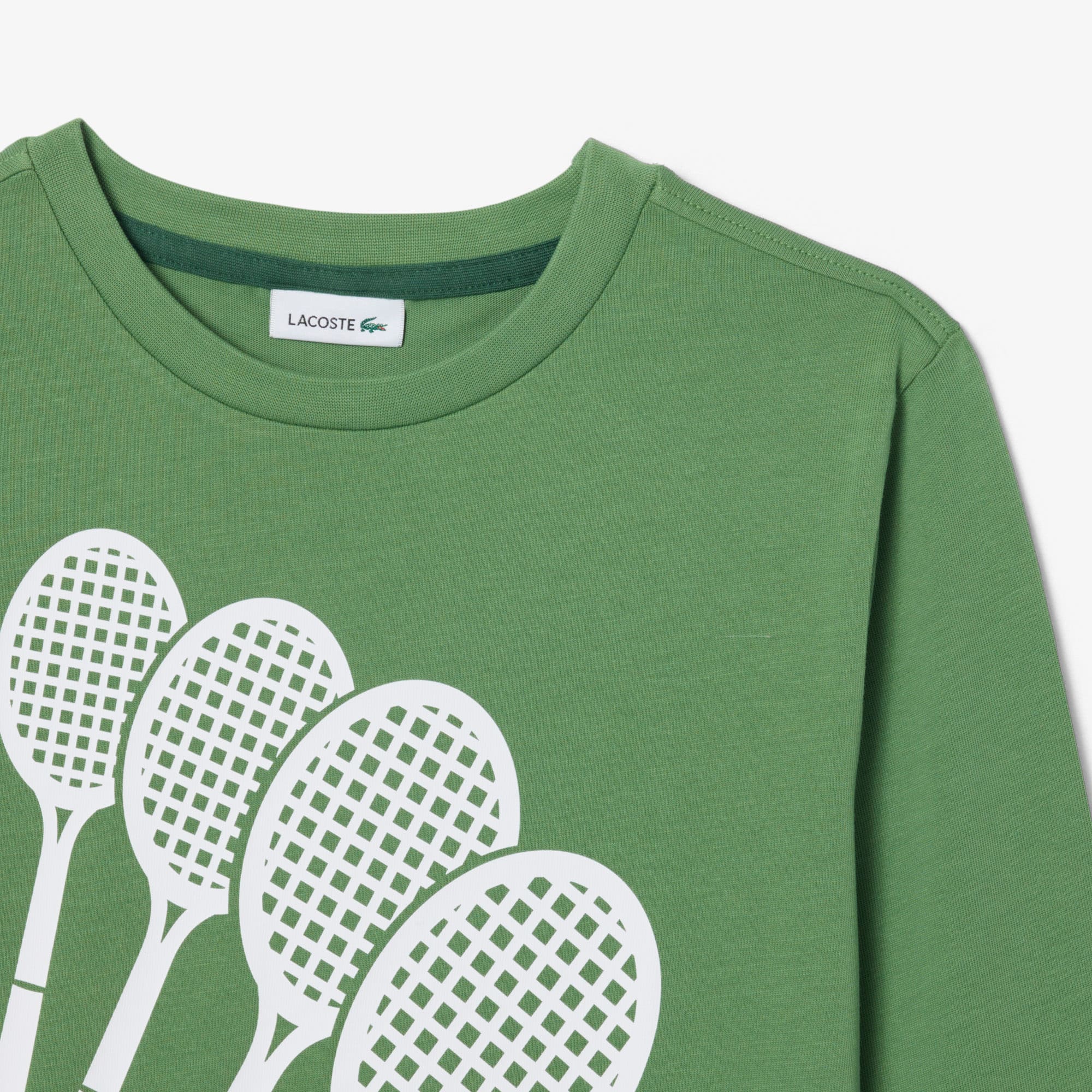 Long Sleeved Cotton T-Shirt