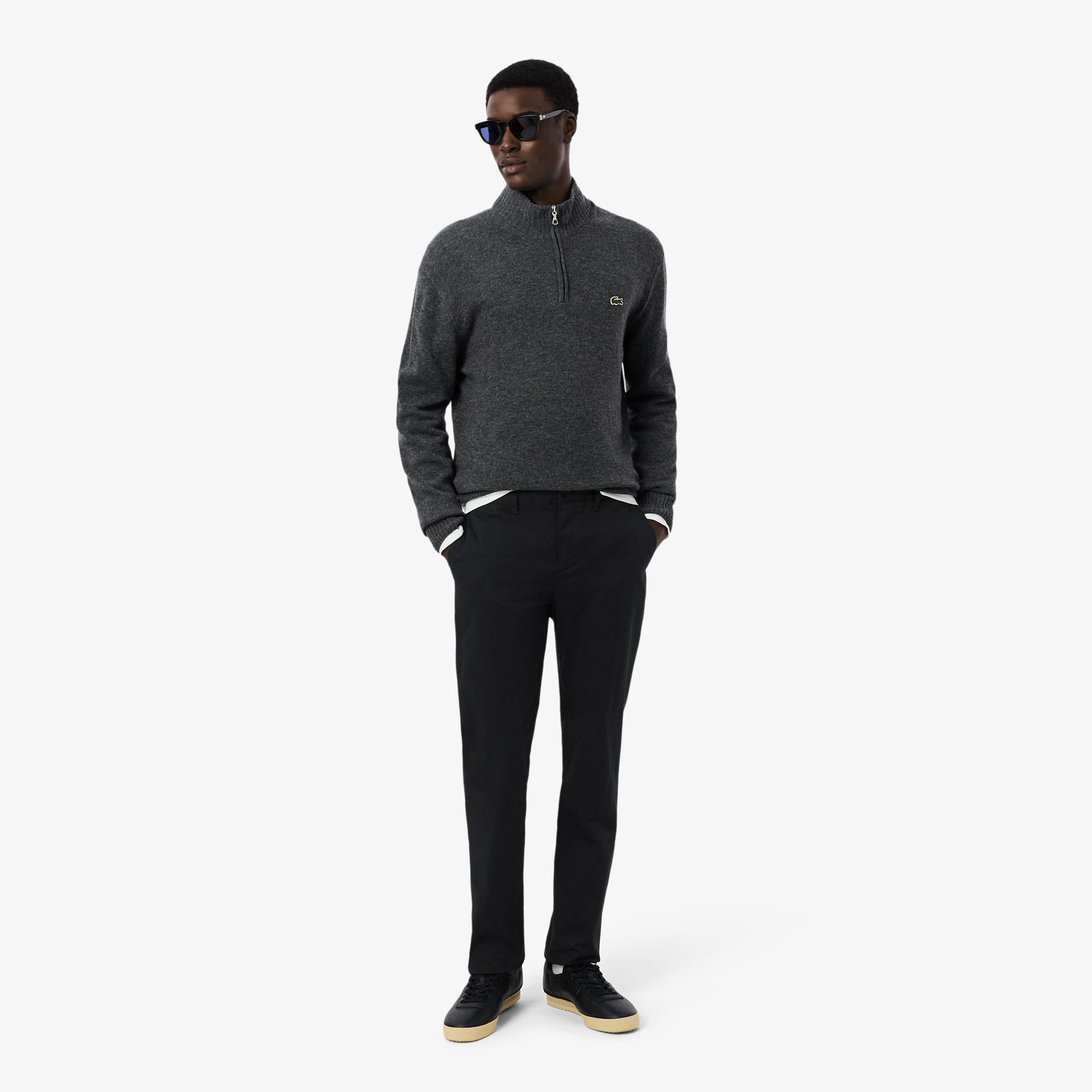 Men's Slim Fit Stretch Cotton Pants - Pants & Sweatpants - New In