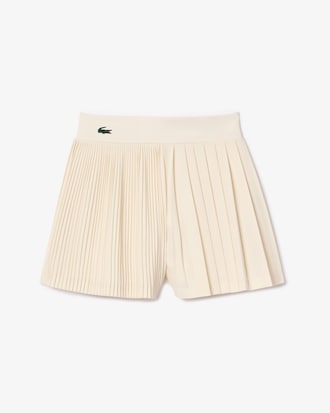 Women's Pleated Lined Tennis Shorts