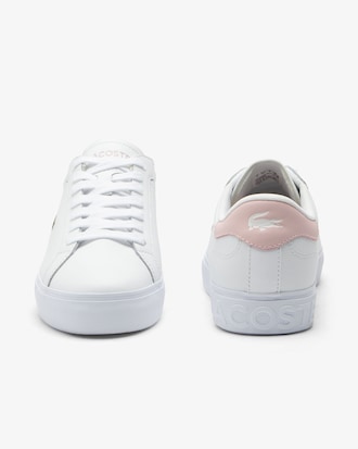 Women's Powercourt Graphic Leather Sneakers