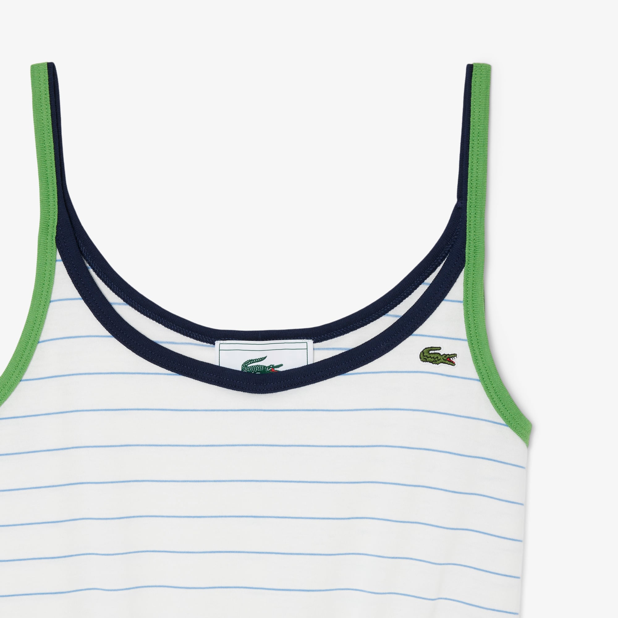 Striped Cotton Tank Dress