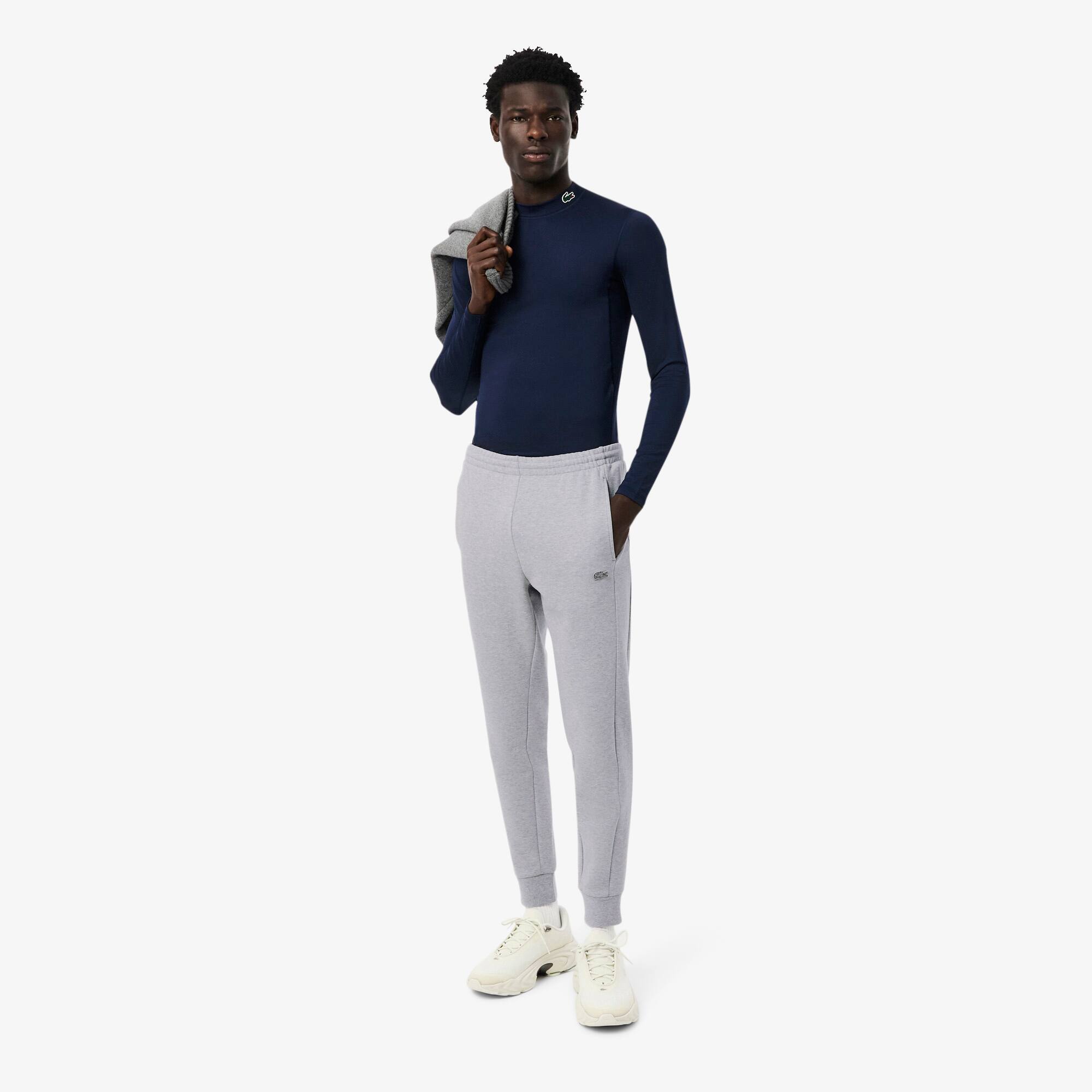 Lacoste Men's Slim Fit Jersey Sweatpants - 4xl - 9 In Gray