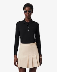 Women's Slim Fit L.12.D Stretch Mini Piqu&eacute; Polo