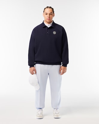 Men's Loose Fit Piqué Sweatshirt