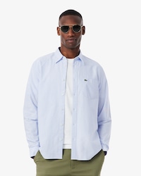 Men's Regular Fit Striped Oxford Shirt