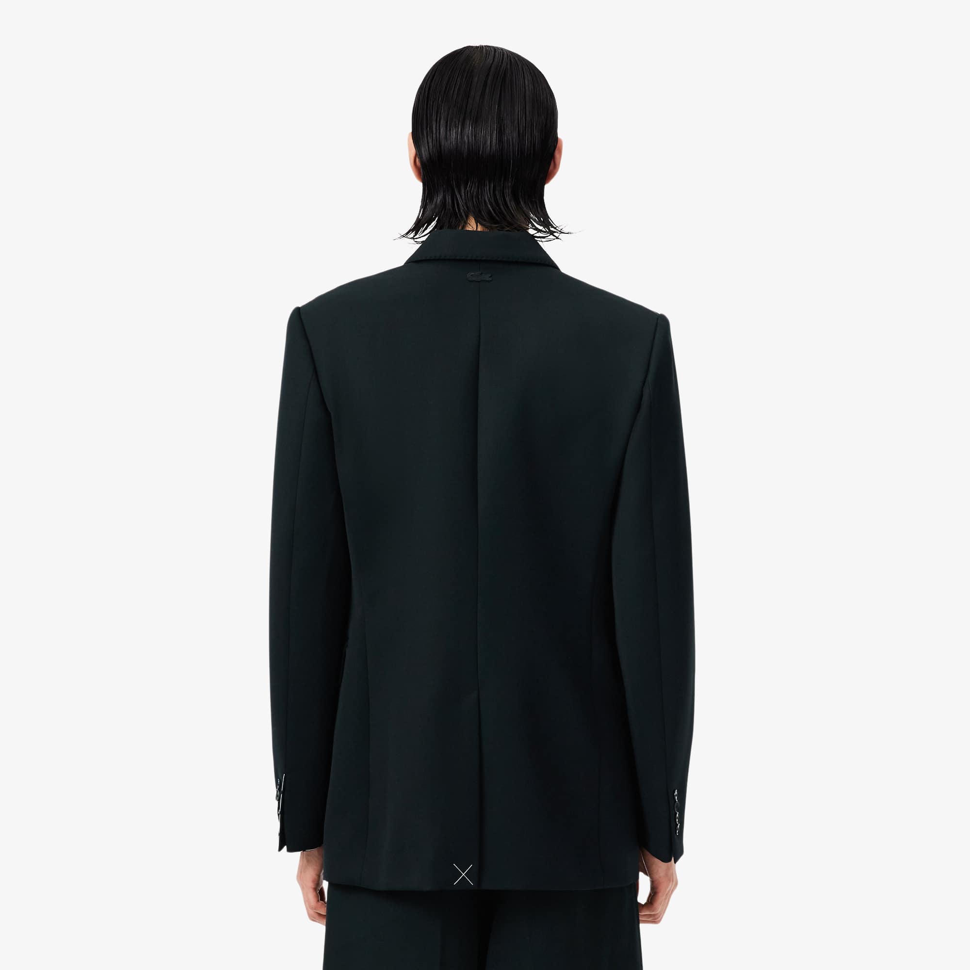 Runway Double Breasted Lightweight Wool Blazer - Jackets & Coats