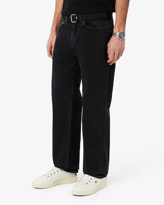 Men's 5-Pocket Straight Cut Indigo Jeans