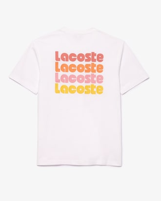 Men's Washed Effect Ombré Print T-Shirt