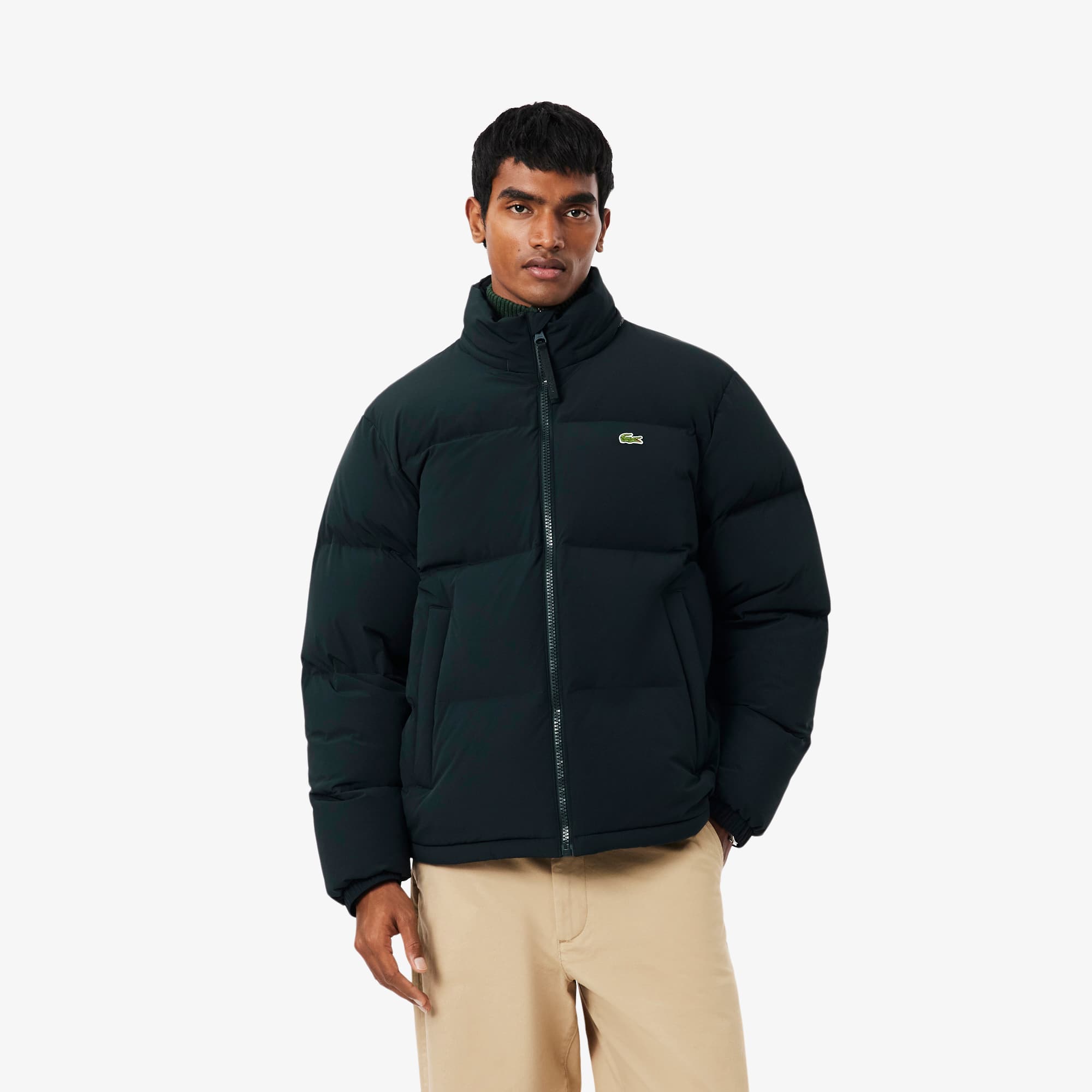Men's Water-Repellent Hooded Down Jacket - Jackets & Coats - New