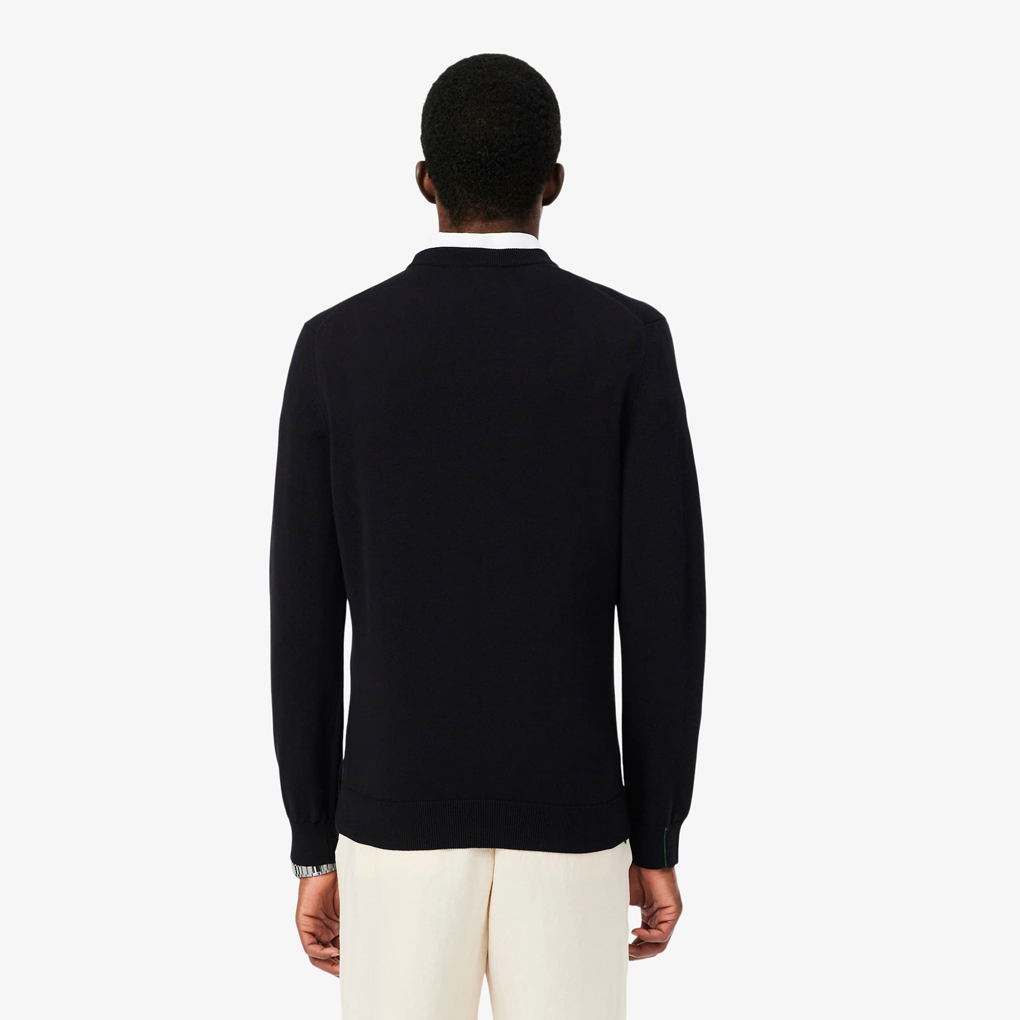 Men's Crew Neck Cotton Sweater - Sweaters & Sweatshirts - New In