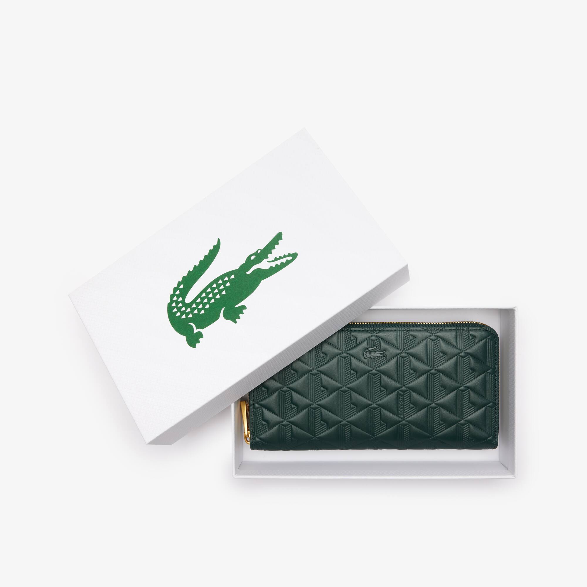 鉋 龍馬 Maheki Embossed Leather Shoulder Bag - Bags - New In 2026 | Lacoste