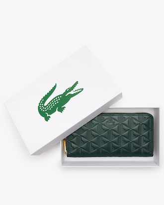Women's Maheki Embossed Leather Zip Billfold