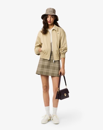 Women's Plaid Cotton Poplin Bucket Hat
