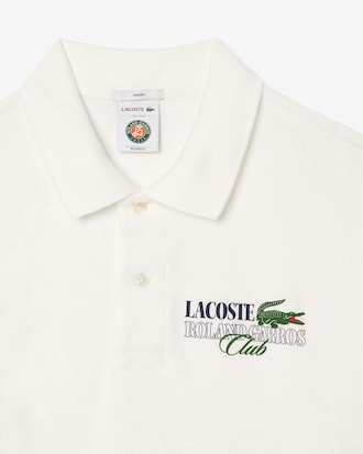 Unisex Relaxed Fit Roland-Garros Edition Terry Polo