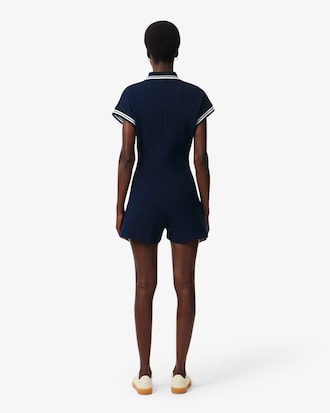 Made In France Polo Collar Playsuit