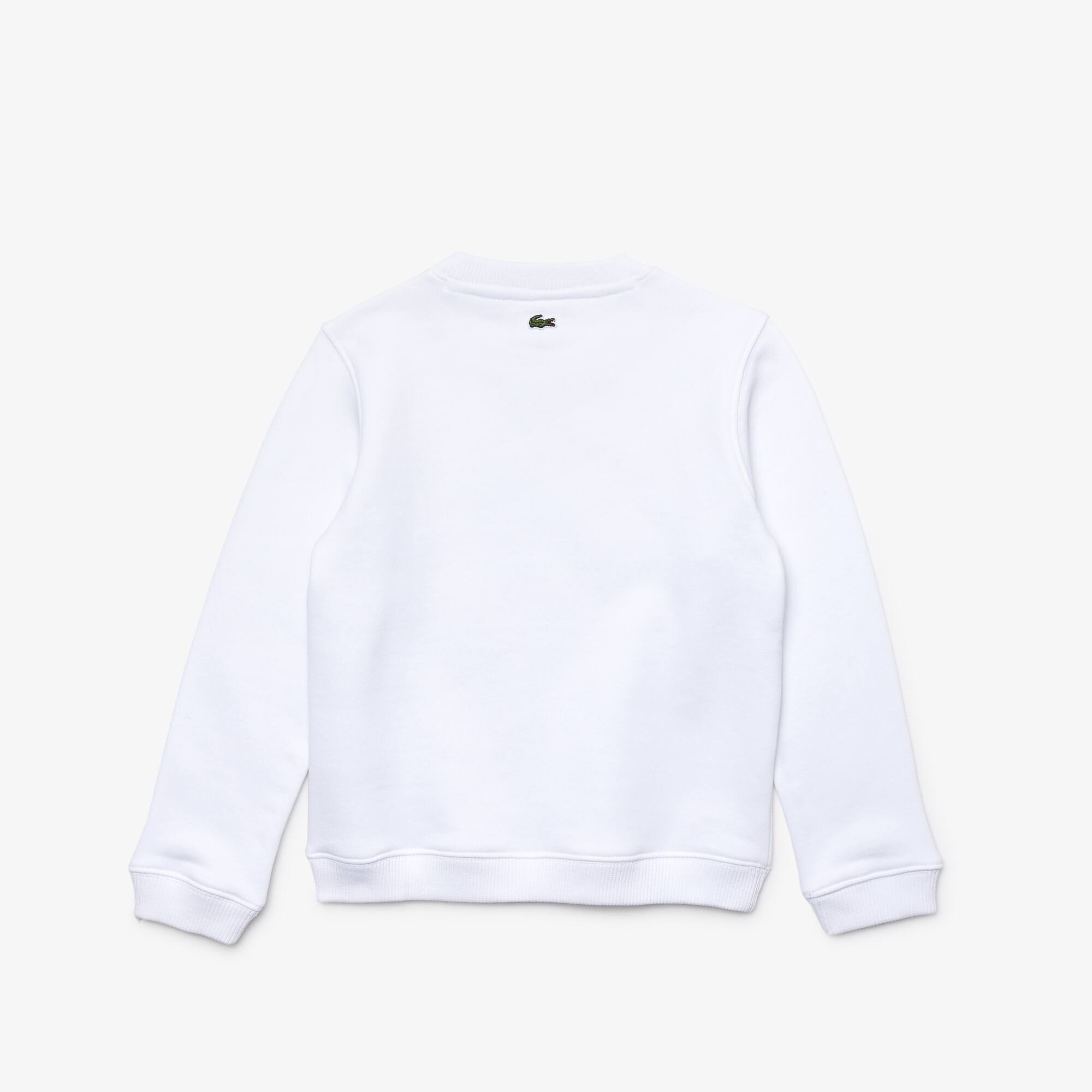LACOSTEとPolaroid コラボレーションパーカーL ホワイト Lacoste X Polaroid Logo-Patches Hoodie - White | Editorialist