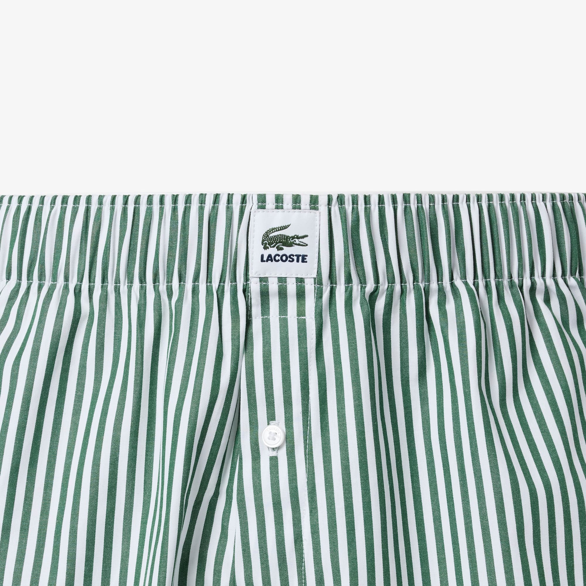 3-Pack Striped Cotton Poplin Boxers
