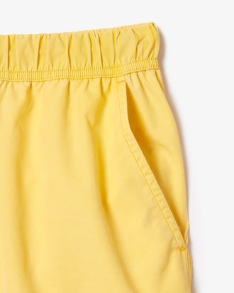 Men's Washed Effect Swim Trunks