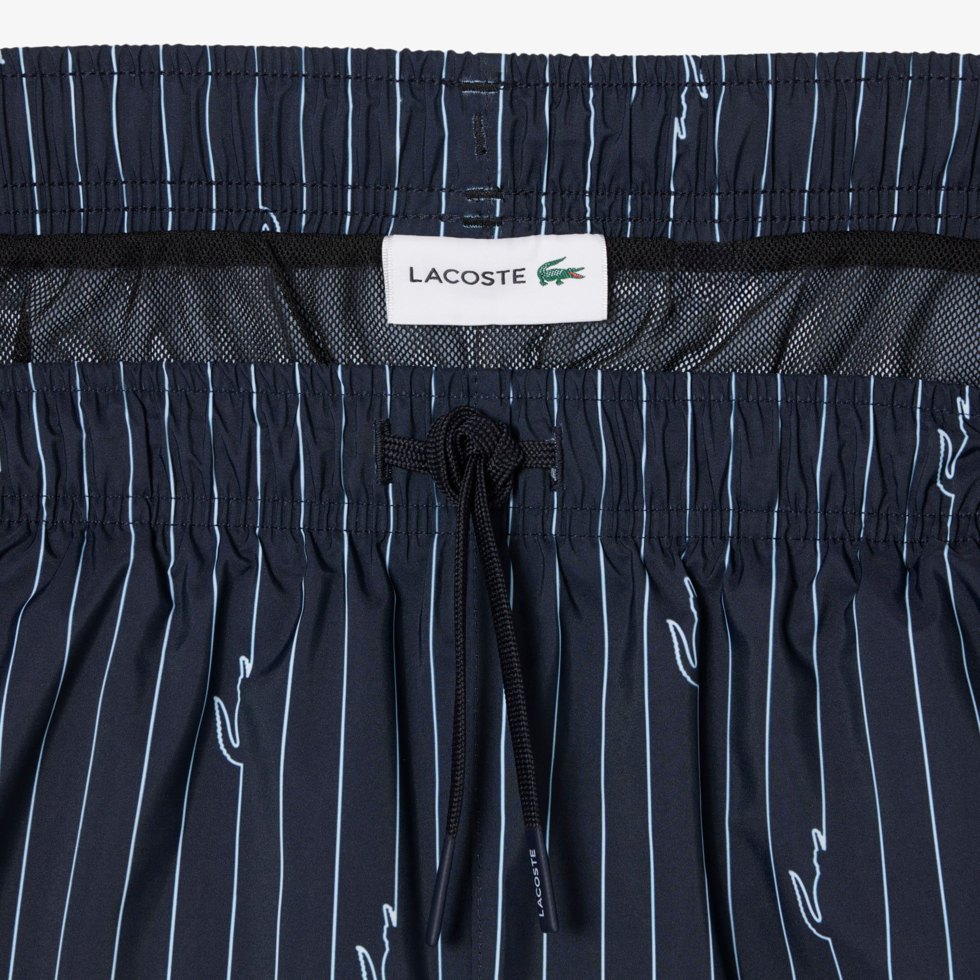 Mid Length Crocodile Print Swim Trunks - Shorts & Swim - New In