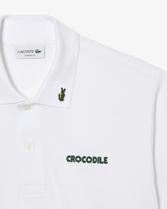 Men's Classic Fit L.12.12 Text Polo