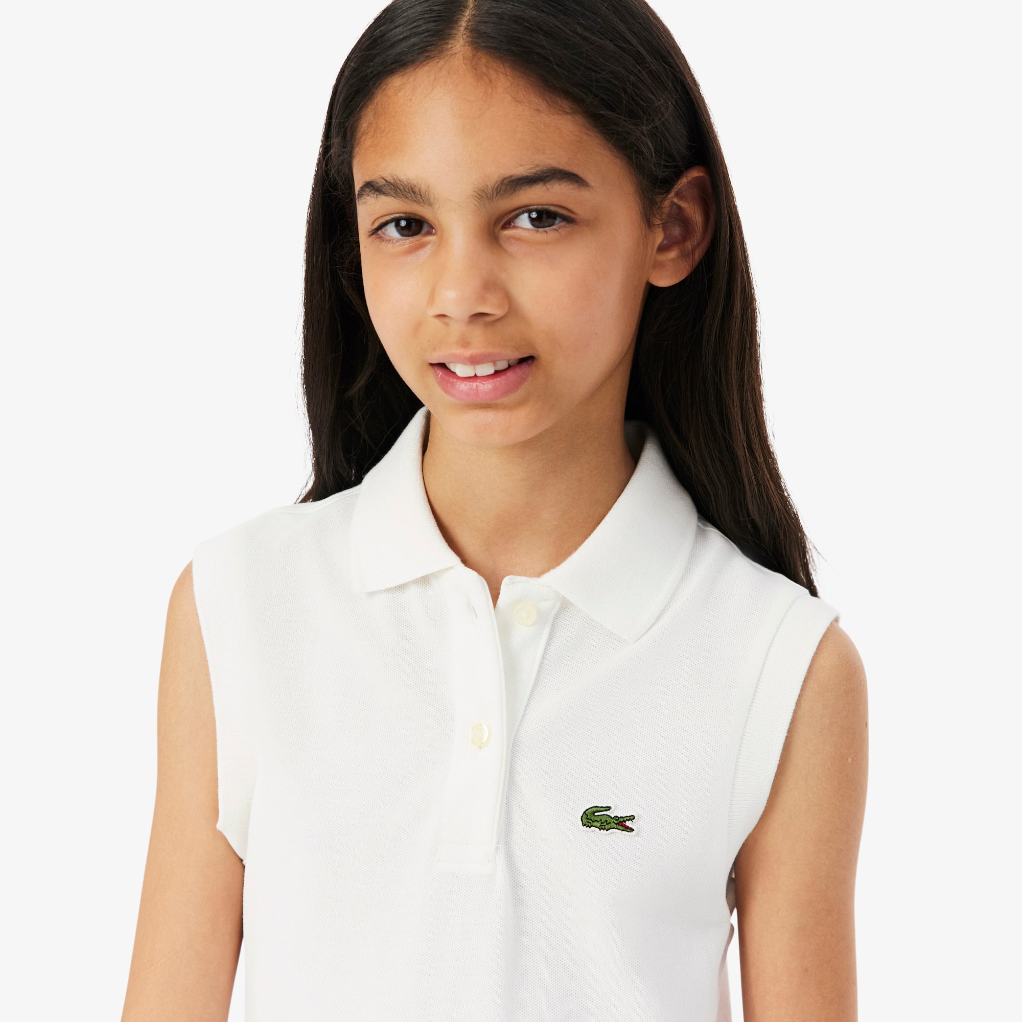 Sleeveless Stretch Piqué Dress