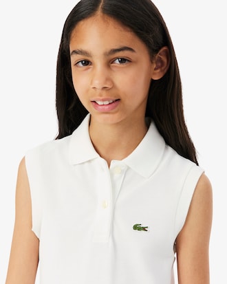 Sleeveless Stretch Piqu&eacute; Dress