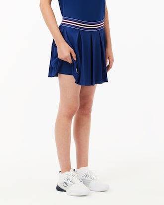 Women's Lined Piqué Tennis Skirt