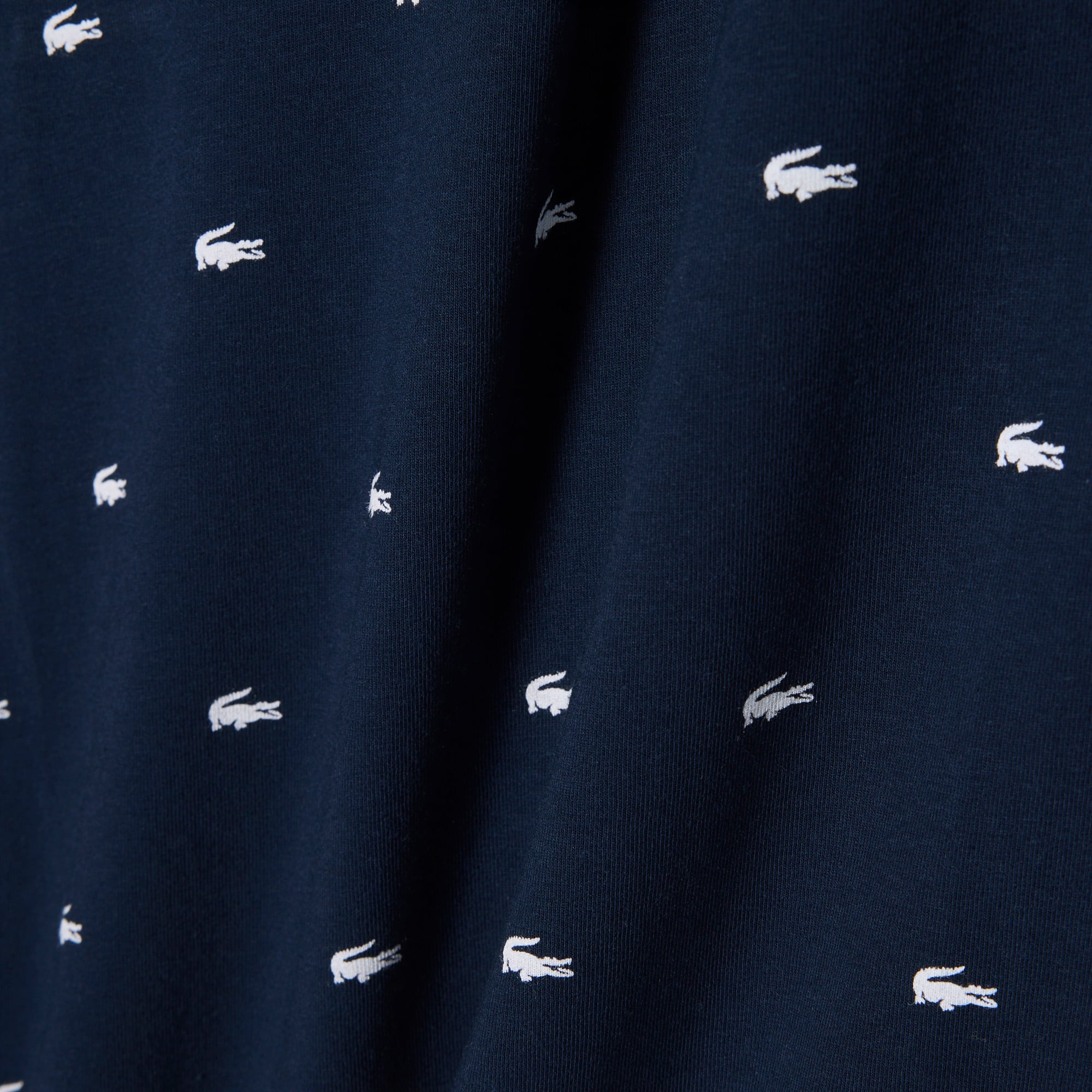 Men's Crocodile Print Pajama Top