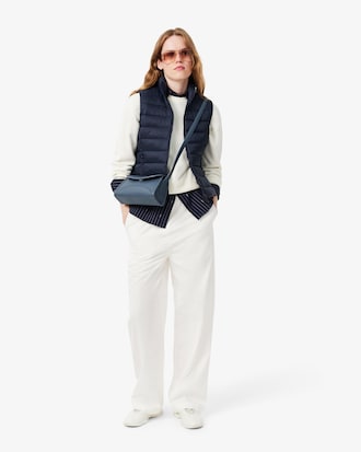 Water-Repellent Quilted Down Vest